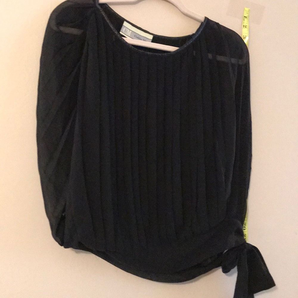 Callie Mac Sheer Sleeveless Blouse